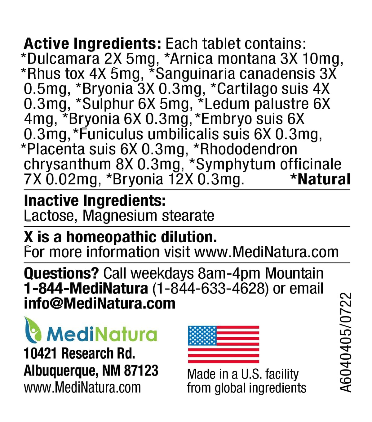 90 Tablets Homeopathic Pet Joint Relief I542
