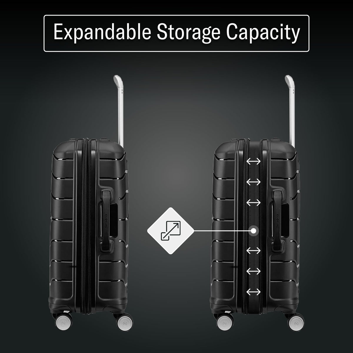 Hardside Carry-On Luggage with Spinner Wheels M36667