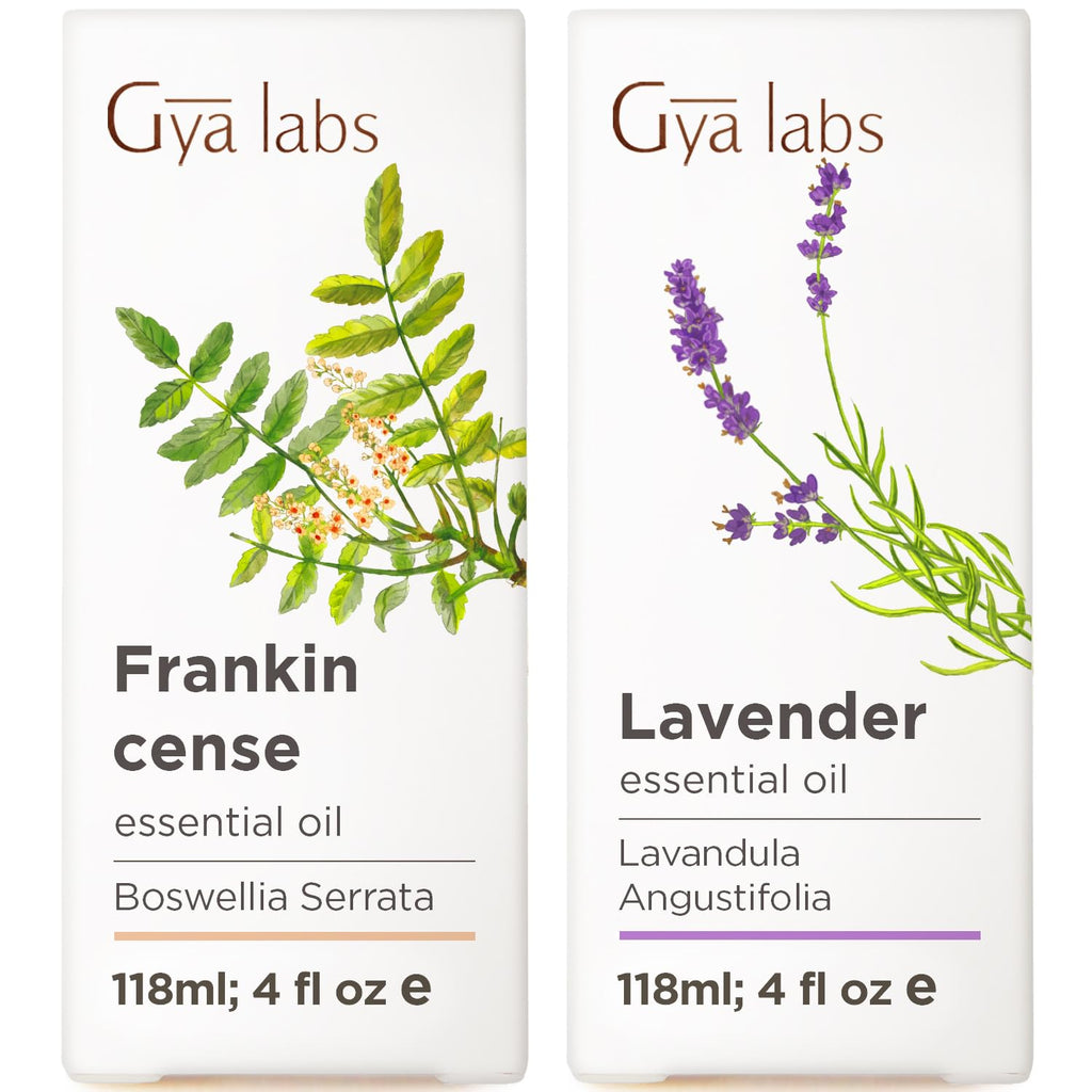 Frankincense & Lavender Essential Oil Set 2x4 Fl Oz F75273