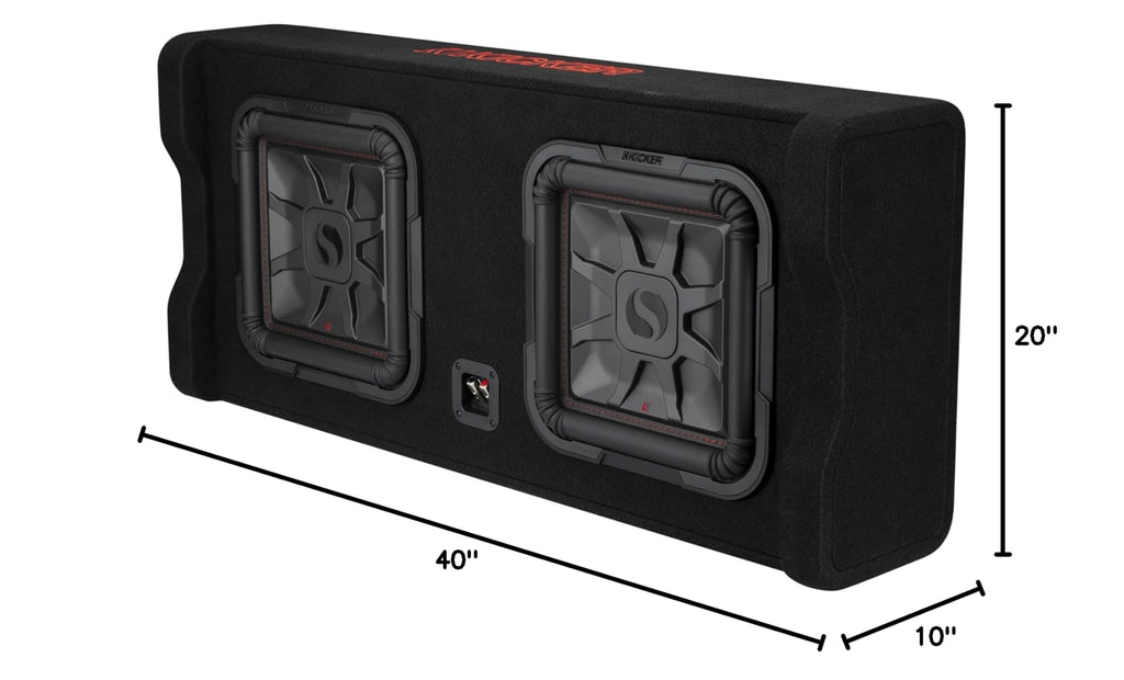 12" Dual Down Firing Enclosure D878139