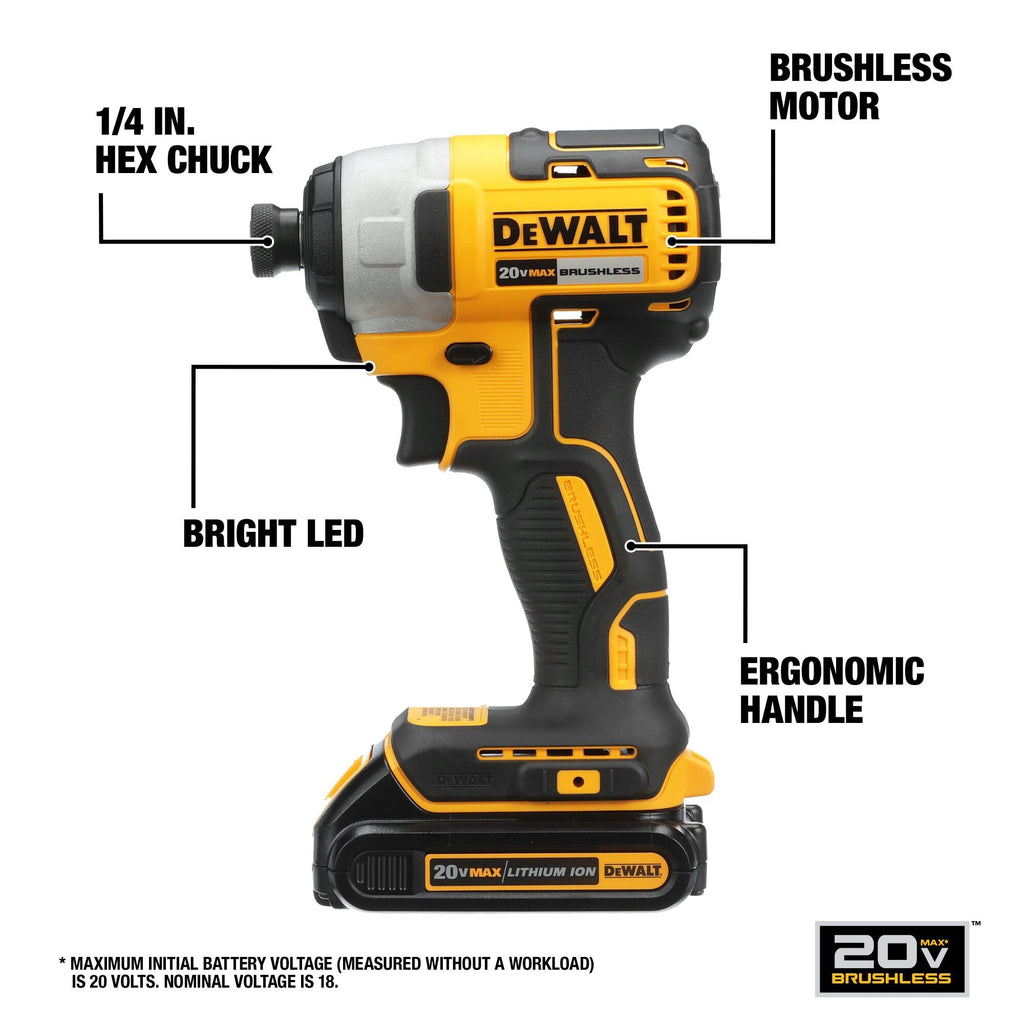 20V MAX 5-Tool Cordless Power Tools Combo Kit F848