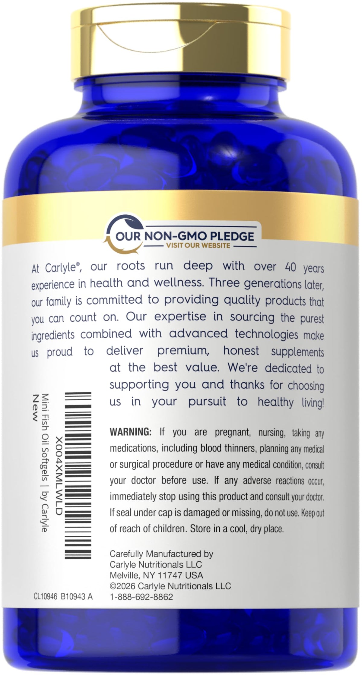 Fish Oil Softgels 2010 mg V760746