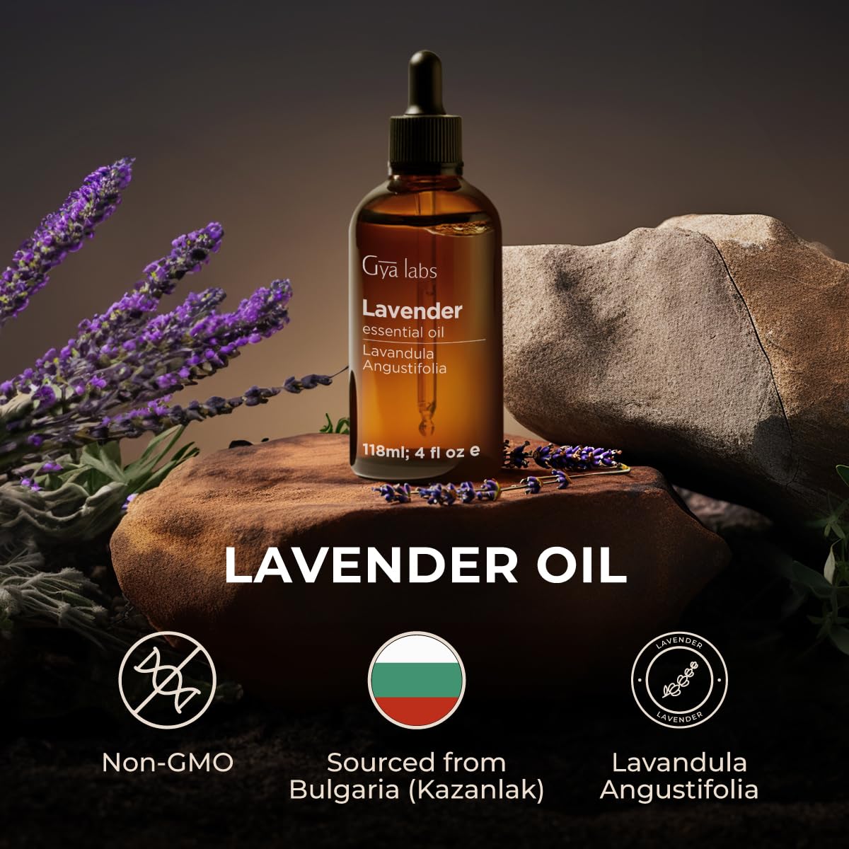 Frankincense & Lavender Essential Oil Set 2x4 Fl Oz F75273