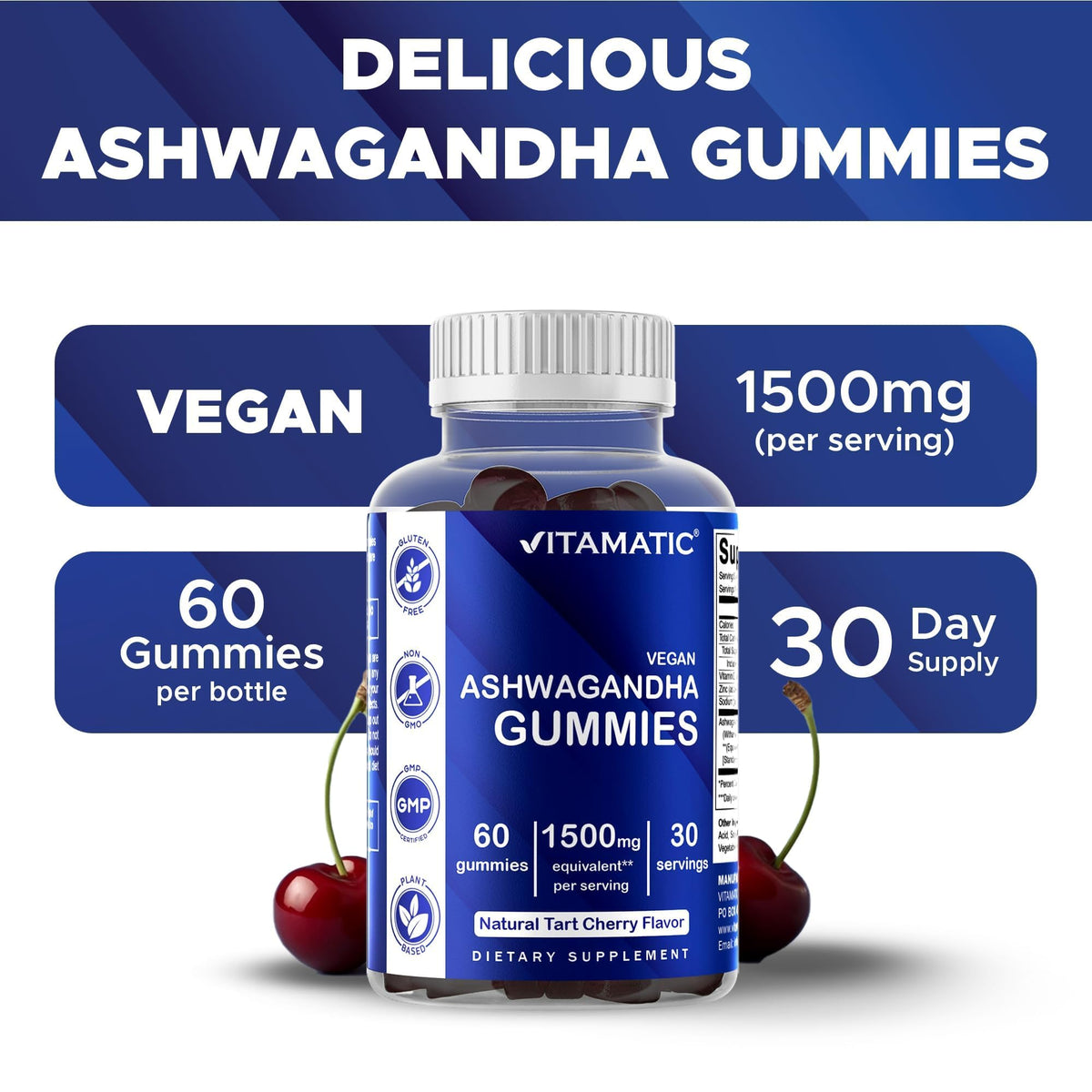 Ashwagandha Gummies 30:1 Extract W3394