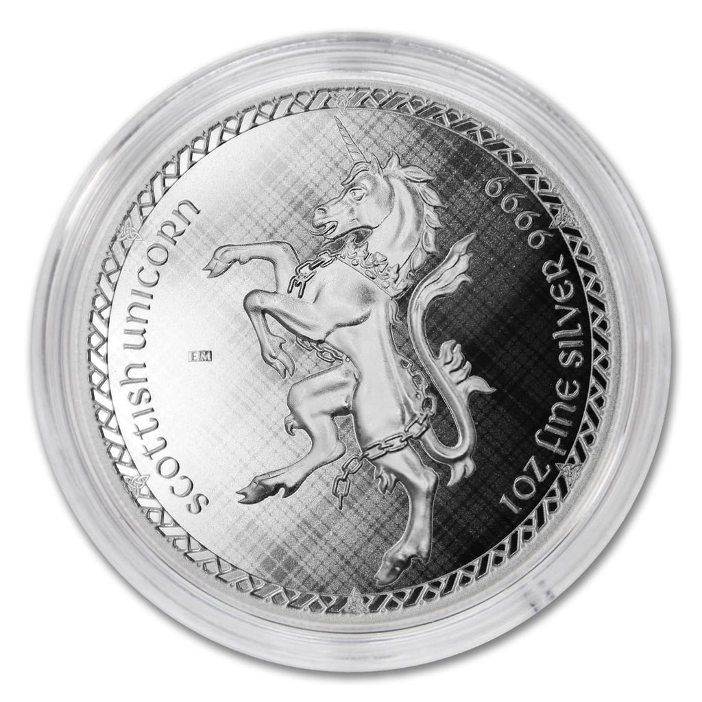 1 oz Silver Scottish Unicorn Z2302