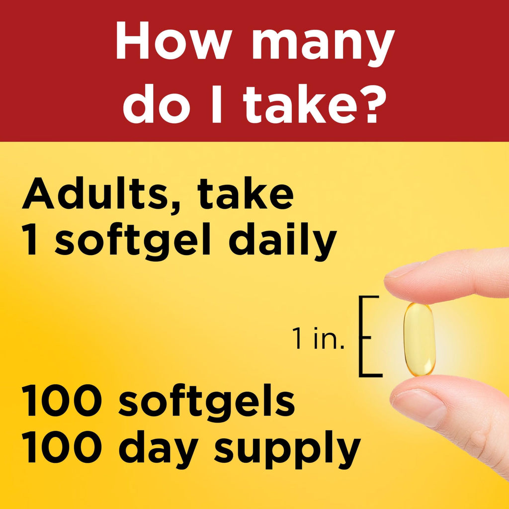 Fish Oil Omega 3 1200 mg Softgels H232