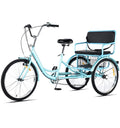 7 Speed Adult Tricycle with Child Seat and Rear Baskets T940