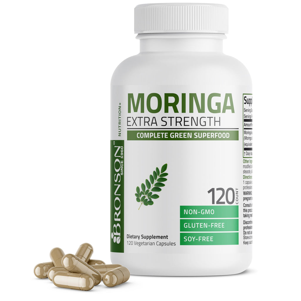 Moringa Oleifera 120 Count Capsules H614