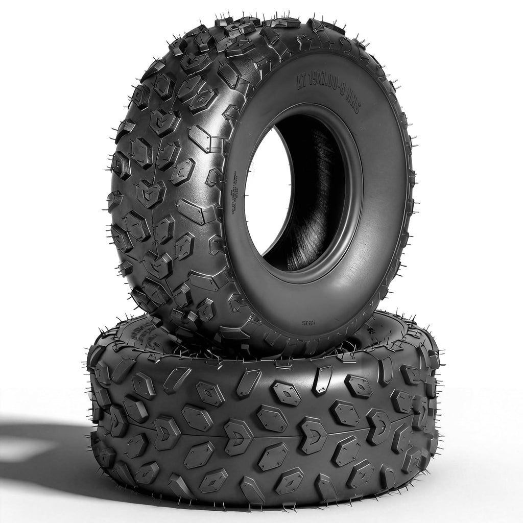 Set of 2 19x7-8 ATV/UTV Tires O873302