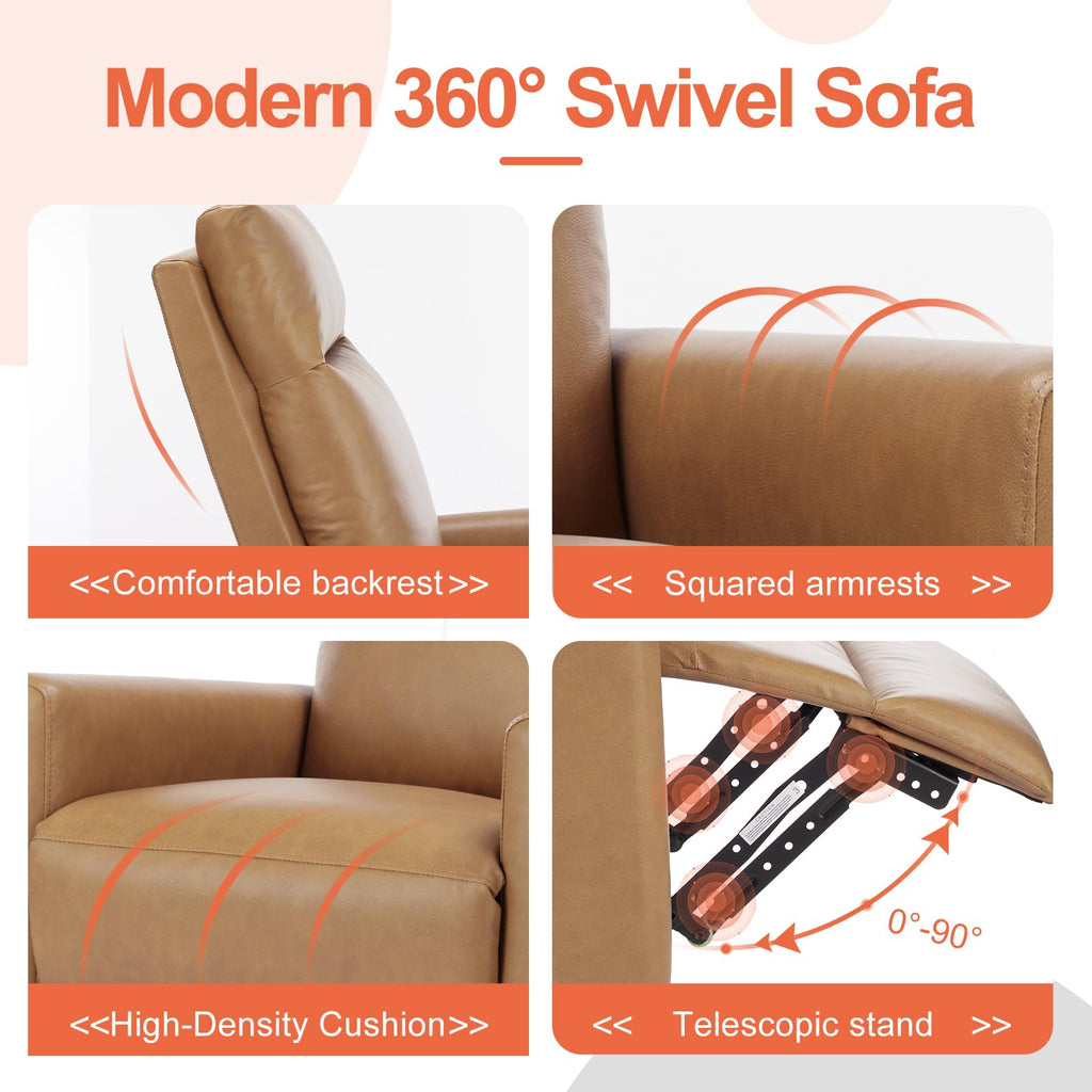 360 Swivel Rocker Recliner Chair G6366