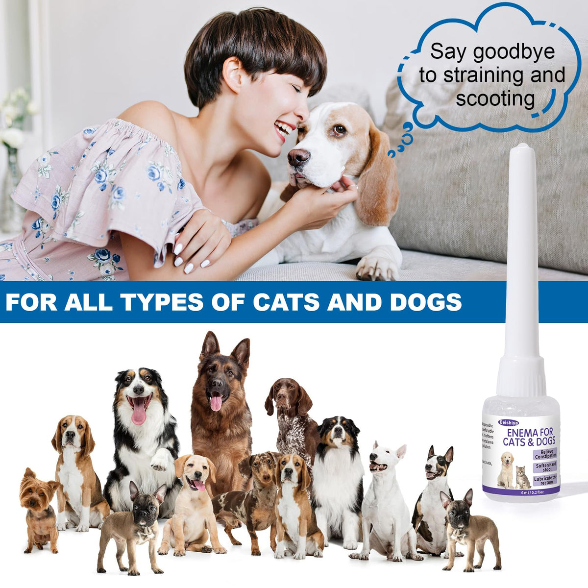 Disposable Enema for Cats & Dogs 6mL (3 Pack) F767813