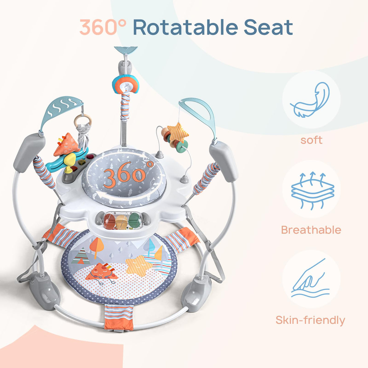 Baby Activity Center with Music, 3 Heights V2610