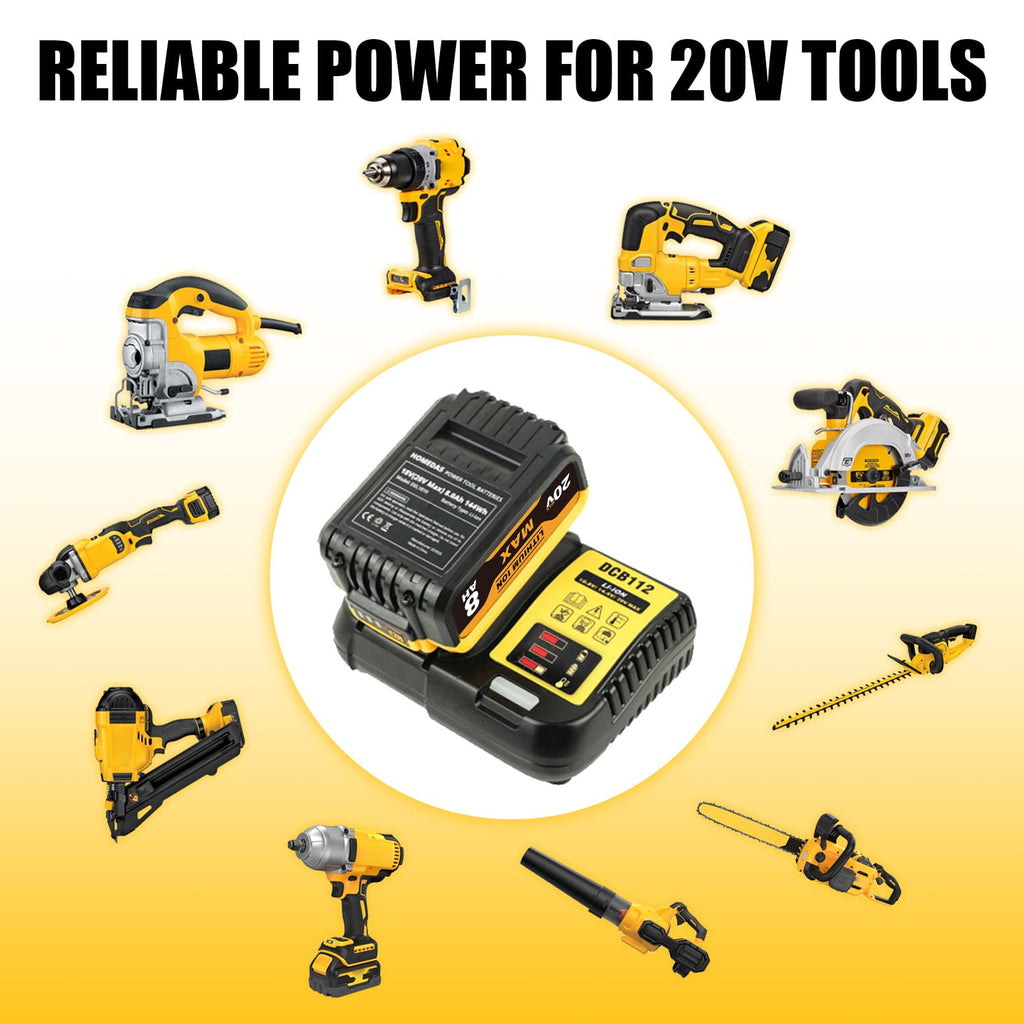 20V Max Battery and Charger Combo V22927