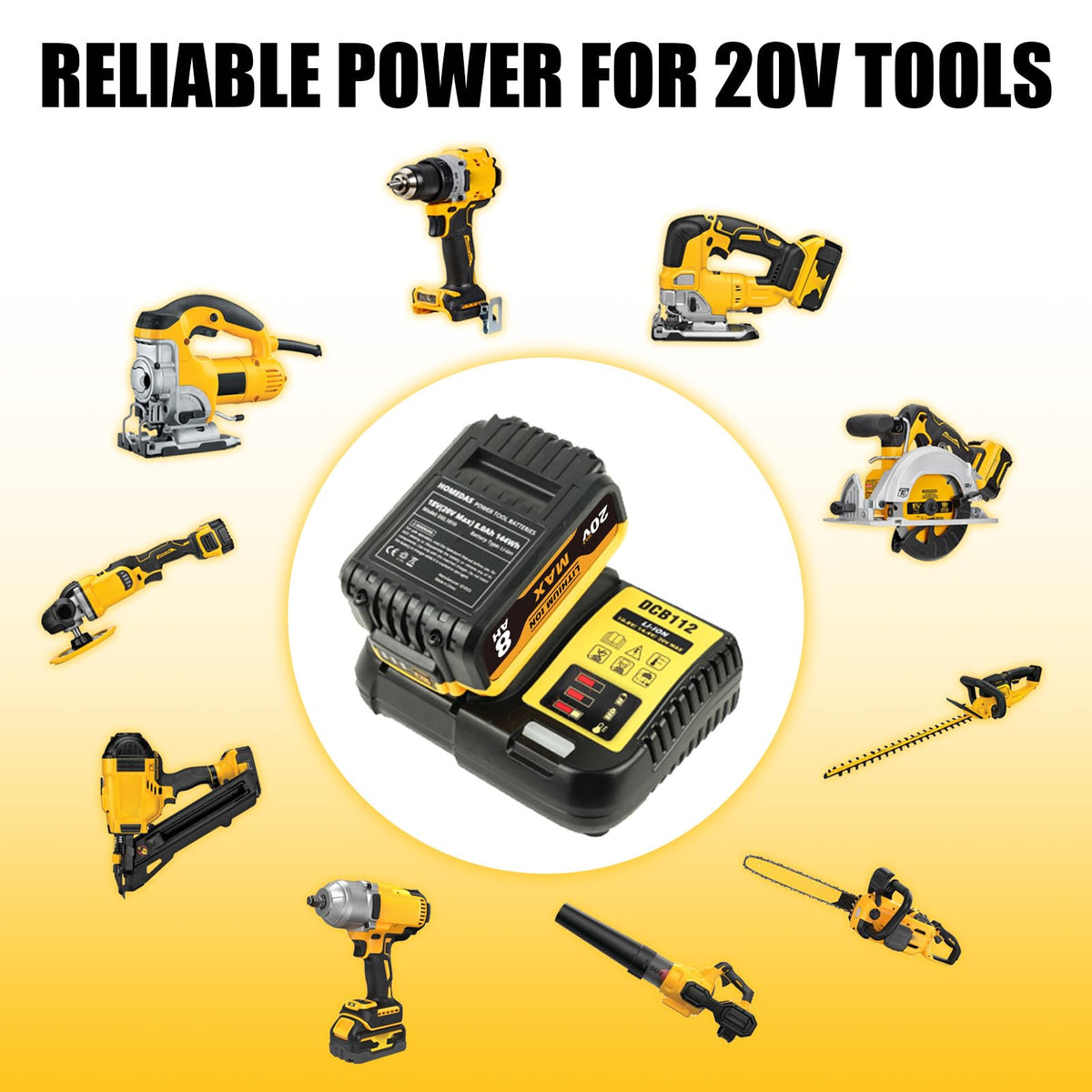 20V Max Battery and Charger Combo V22927