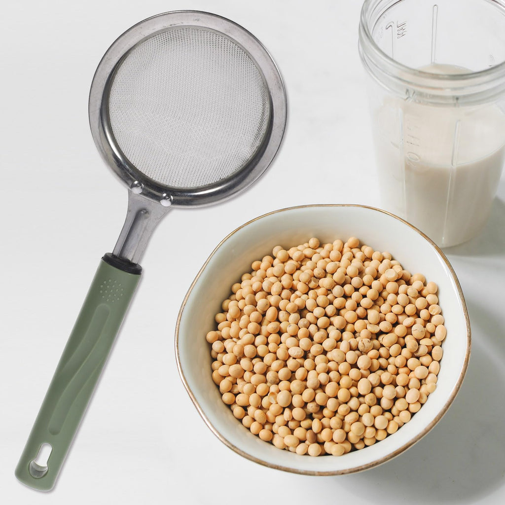 Stainless Steel Food Mesh Strainer with Handle M6216