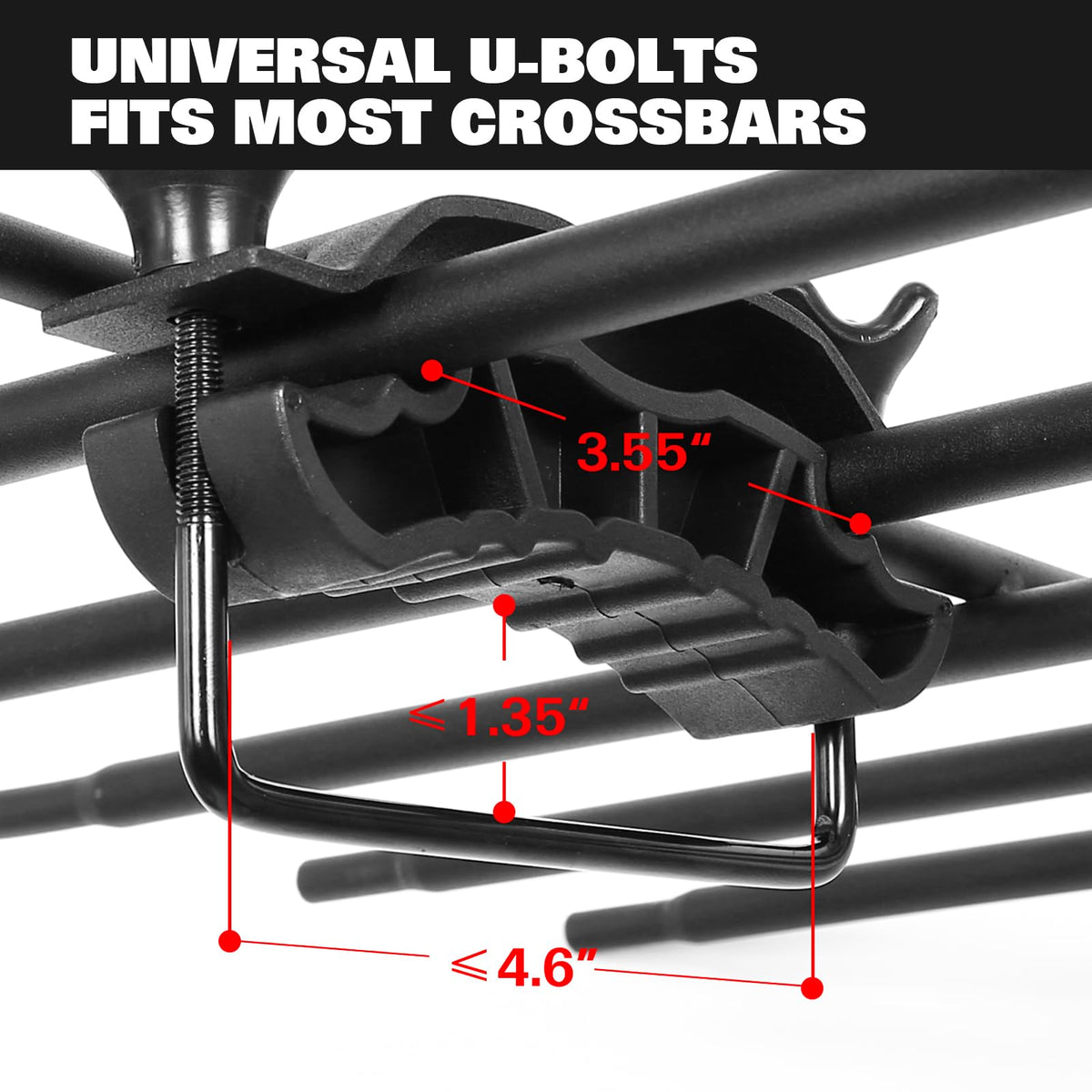 64" x 39" x 5" 200lb Heavy Duty Roof Rack Carrier Basket with Waterproof Bag J742675