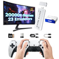 Wireless Plug and Play Retro Game Console with 20000+ Games and Dual 2.4G Wireless Controller R68789