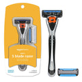 5-Blade Razor with Beard Trimmer and 2 Cartridges M3333