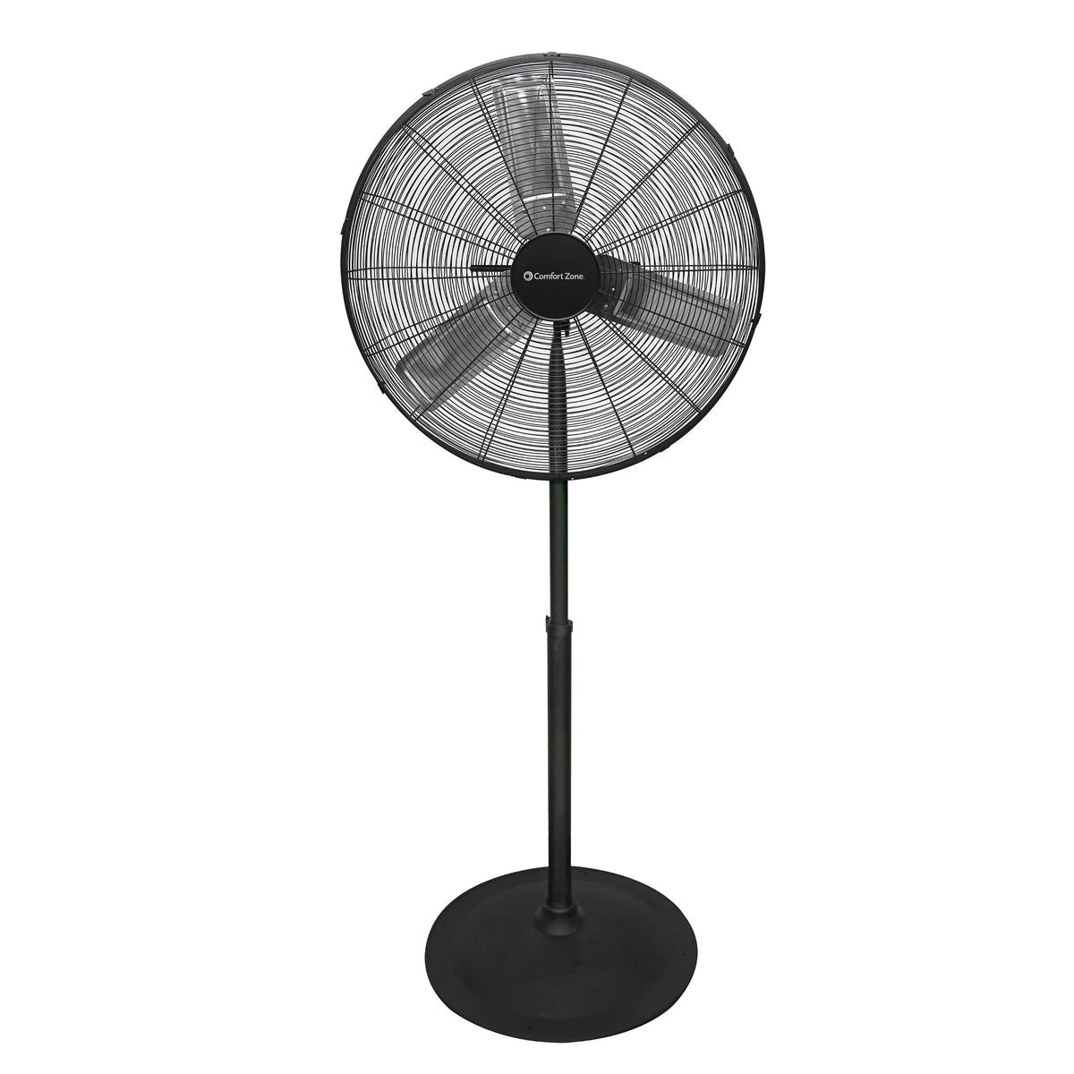 Industrial Pedestal Fan, 30 inch, 3 Speed, Adjustable Height, Metal X639