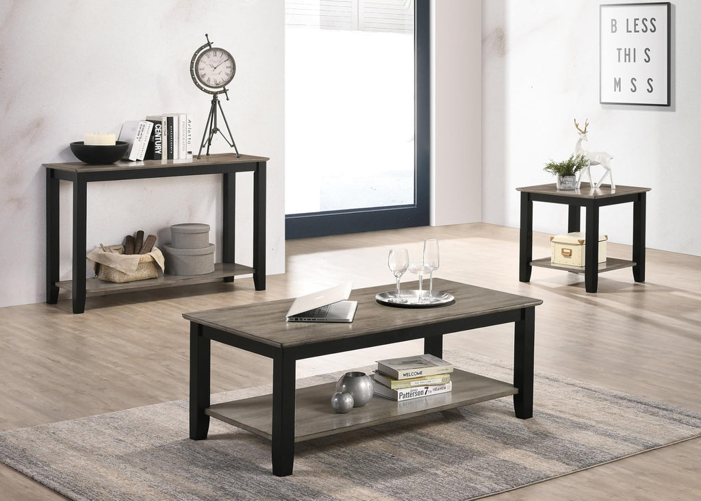 Square End Table with Walnut Veneer Top and Open Shelf Storage X92343