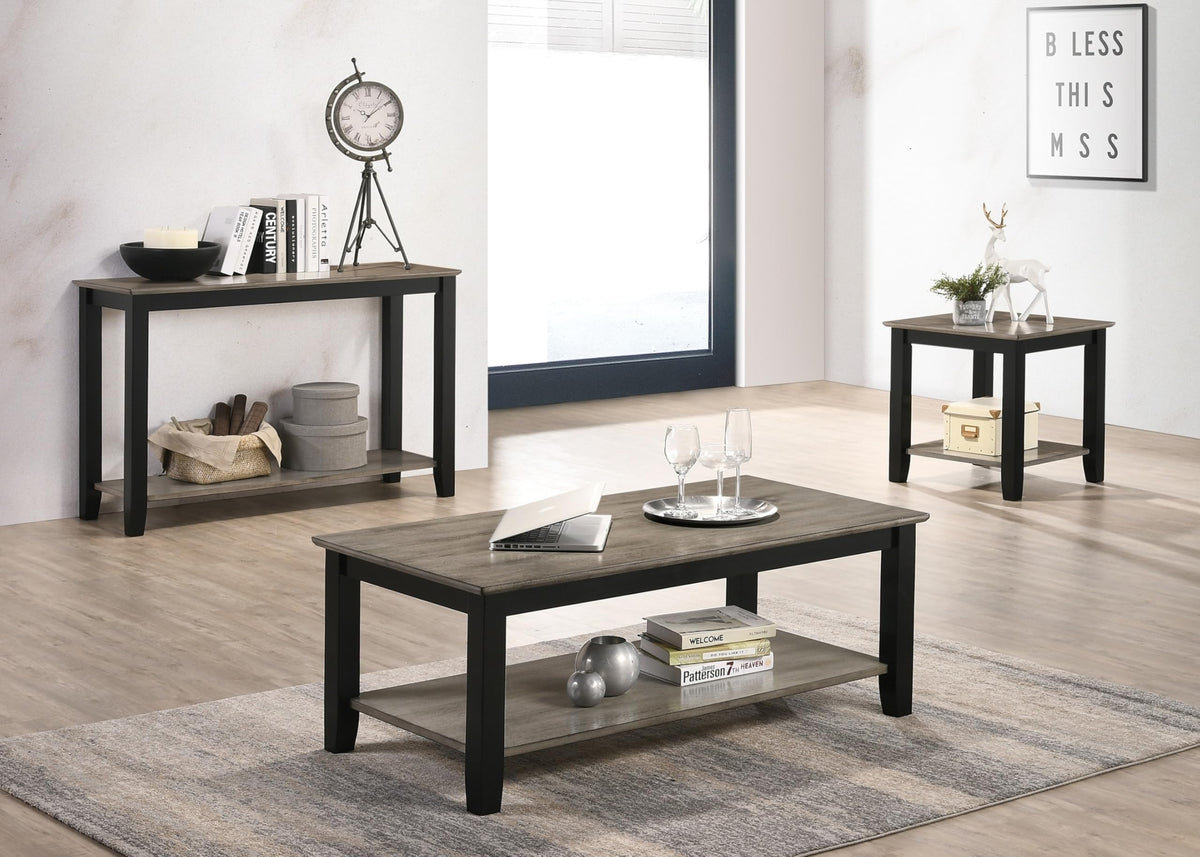 Square End Table with Walnut Veneer Top and Open Shelf Storage X92343