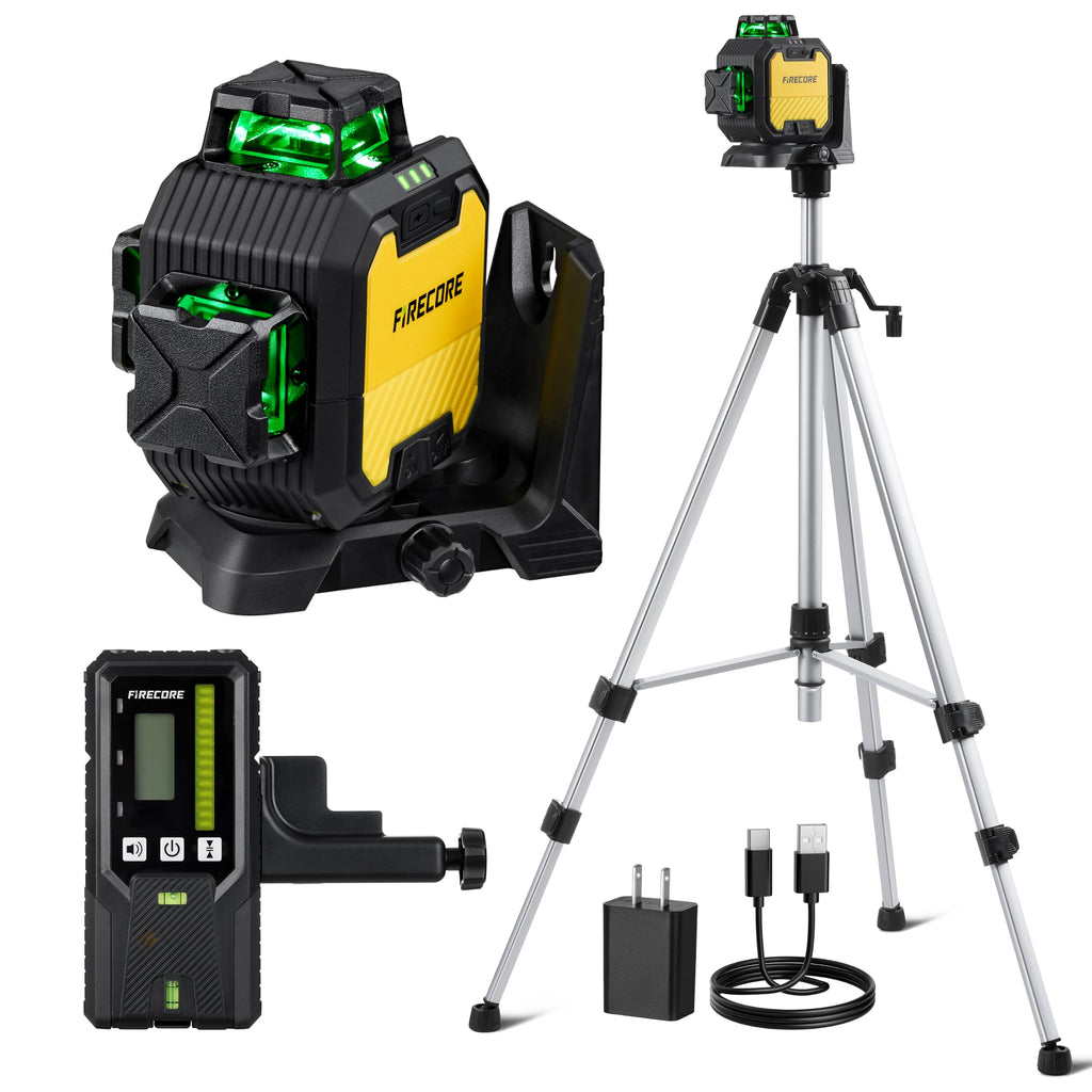 Self-Leveling Laser Level Kit with Receiver & Tripod L888116