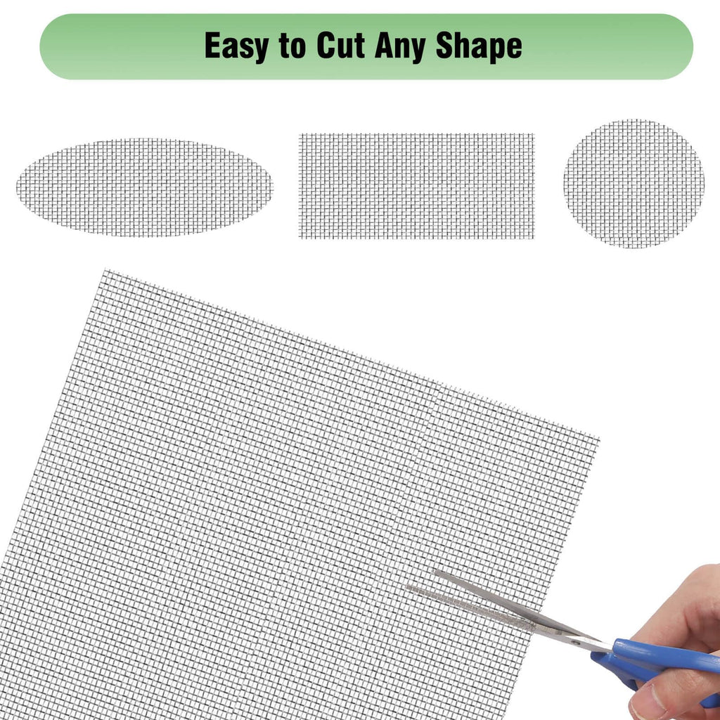 Aluminum Screen Roll with Spline & Rolling Tool A976