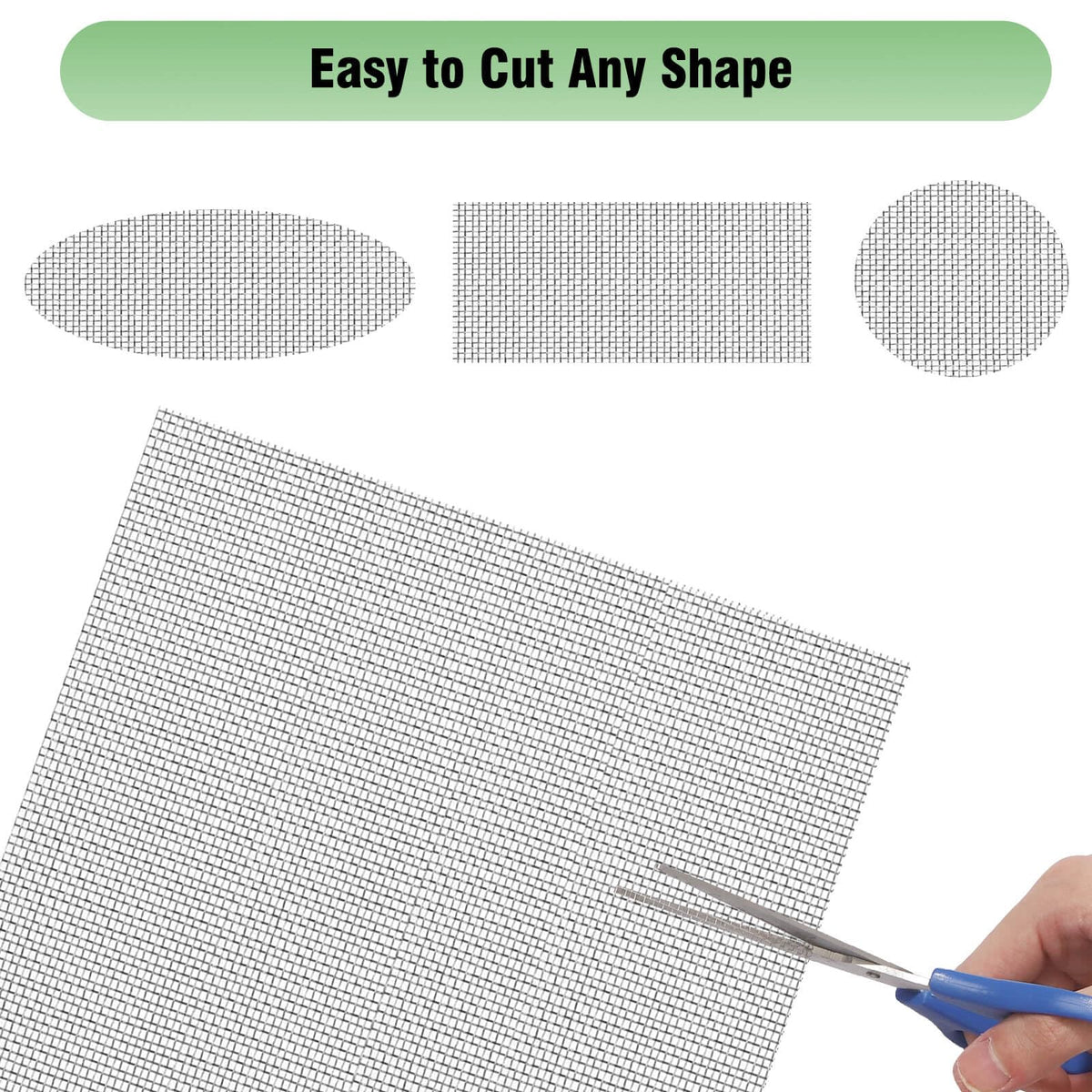 Aluminum Screen Roll with Spline & Rolling Tool A976