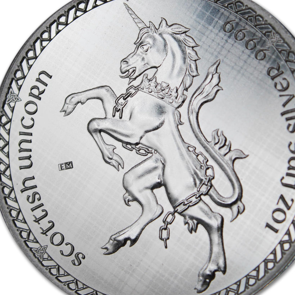 1 oz Silver Scottish Unicorn Z2302