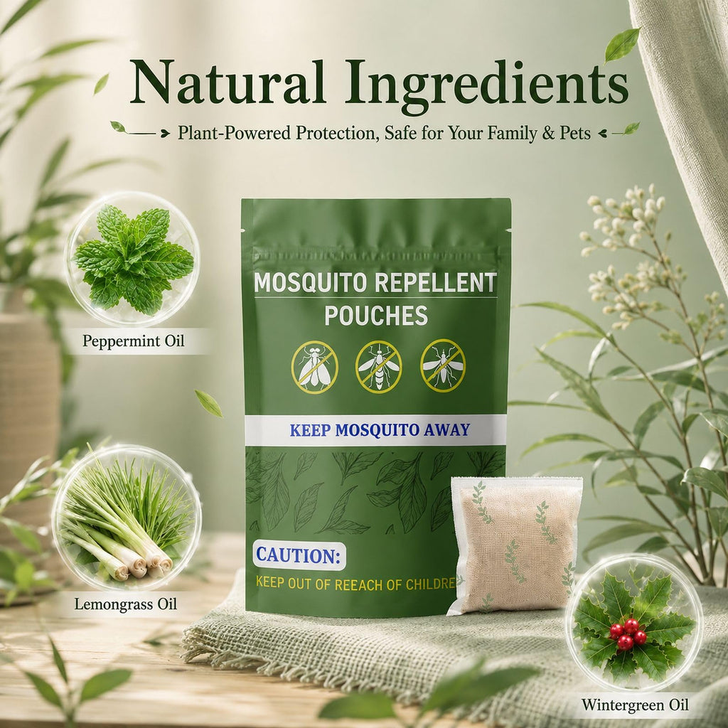Natural Mosquito Repellent 10 Pouch X13279