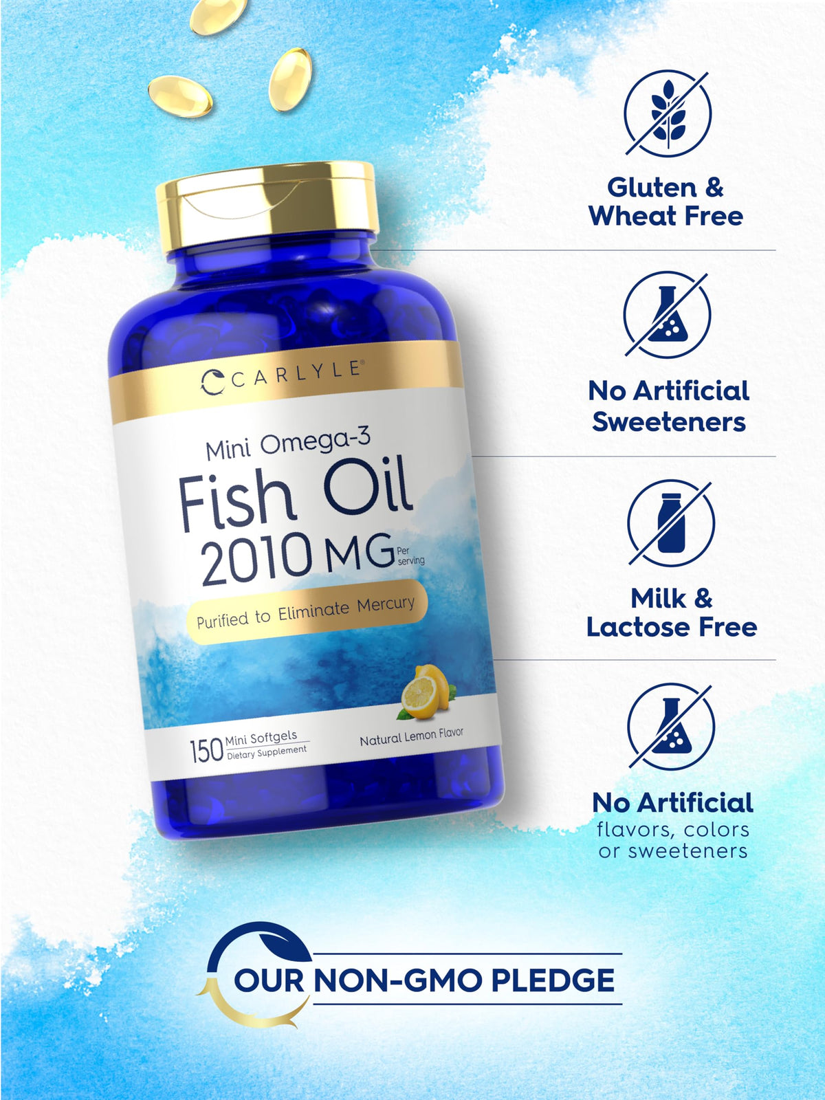 Fish Oil Softgels 2010 mg V760746