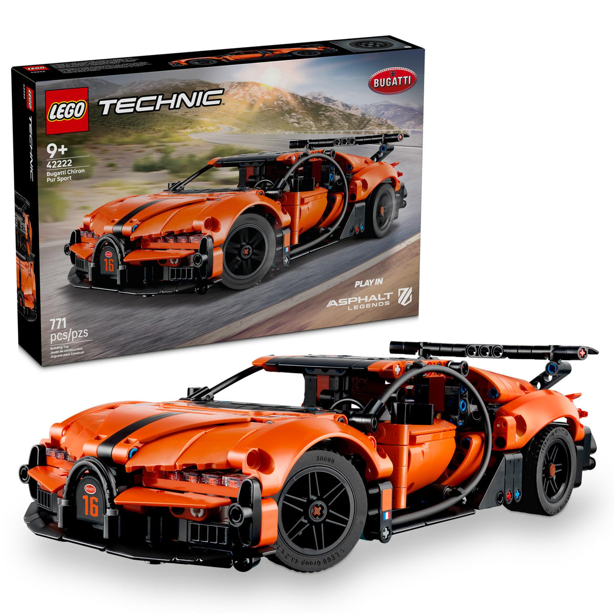 Technic Bugatti Chiron Pur Sport Hypercar W81167