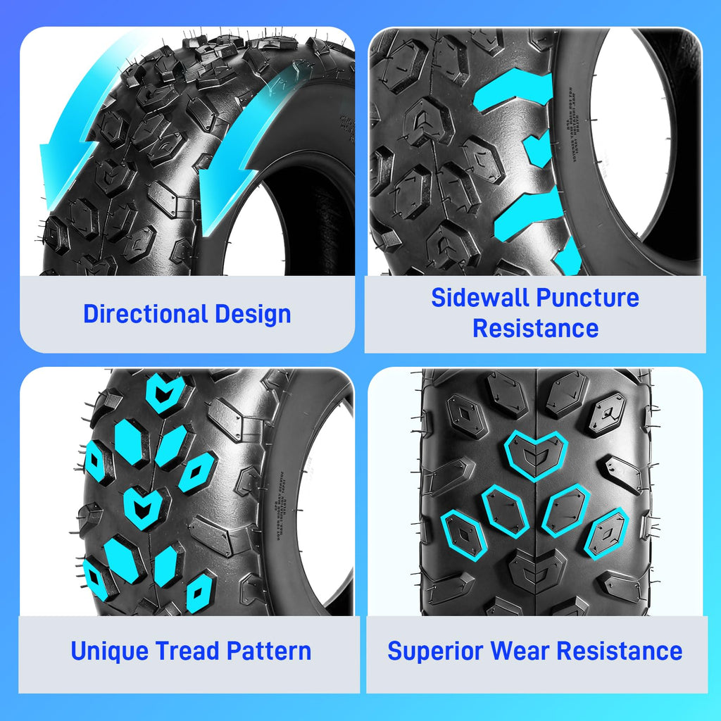 Set of 2 19x7-8 ATV/UTV Tires O873302