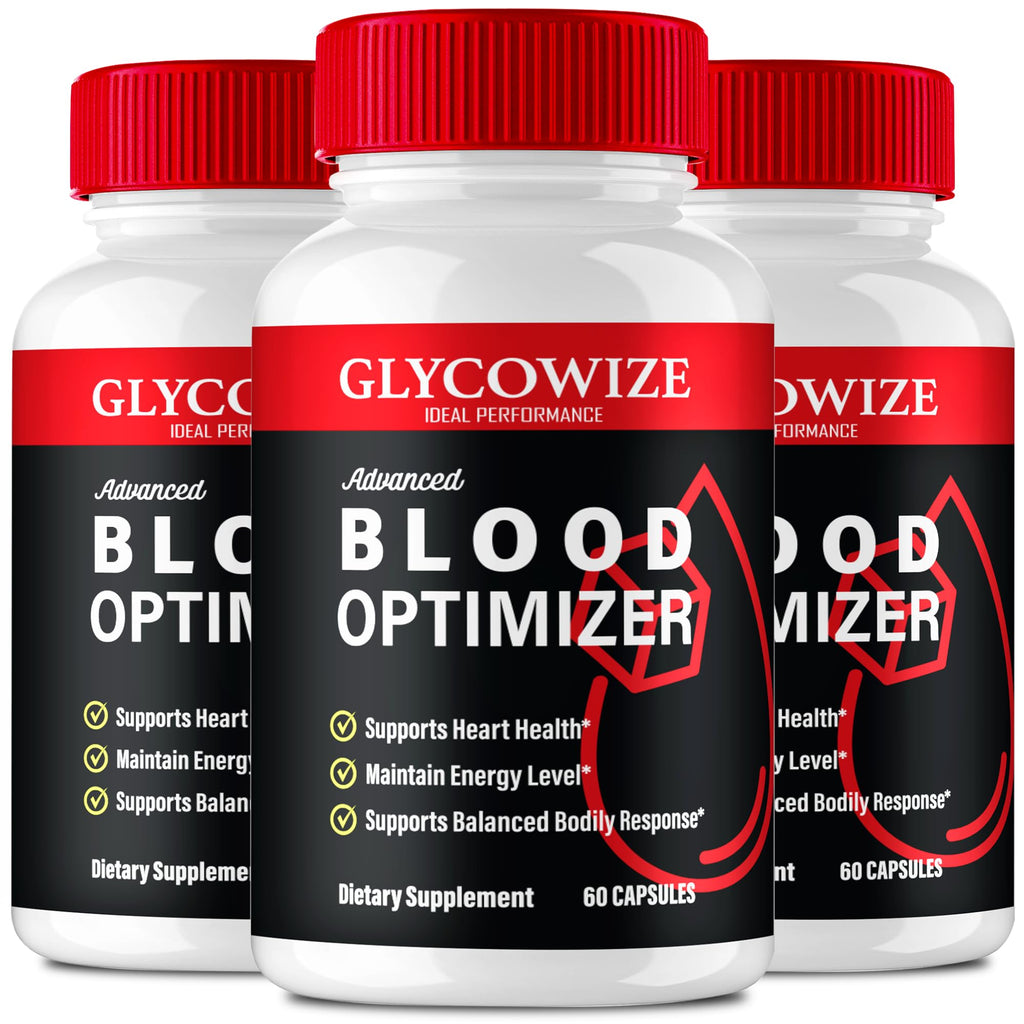 90 Capsules Blood Optimizer Supplement Pills (3 Pack) U248
