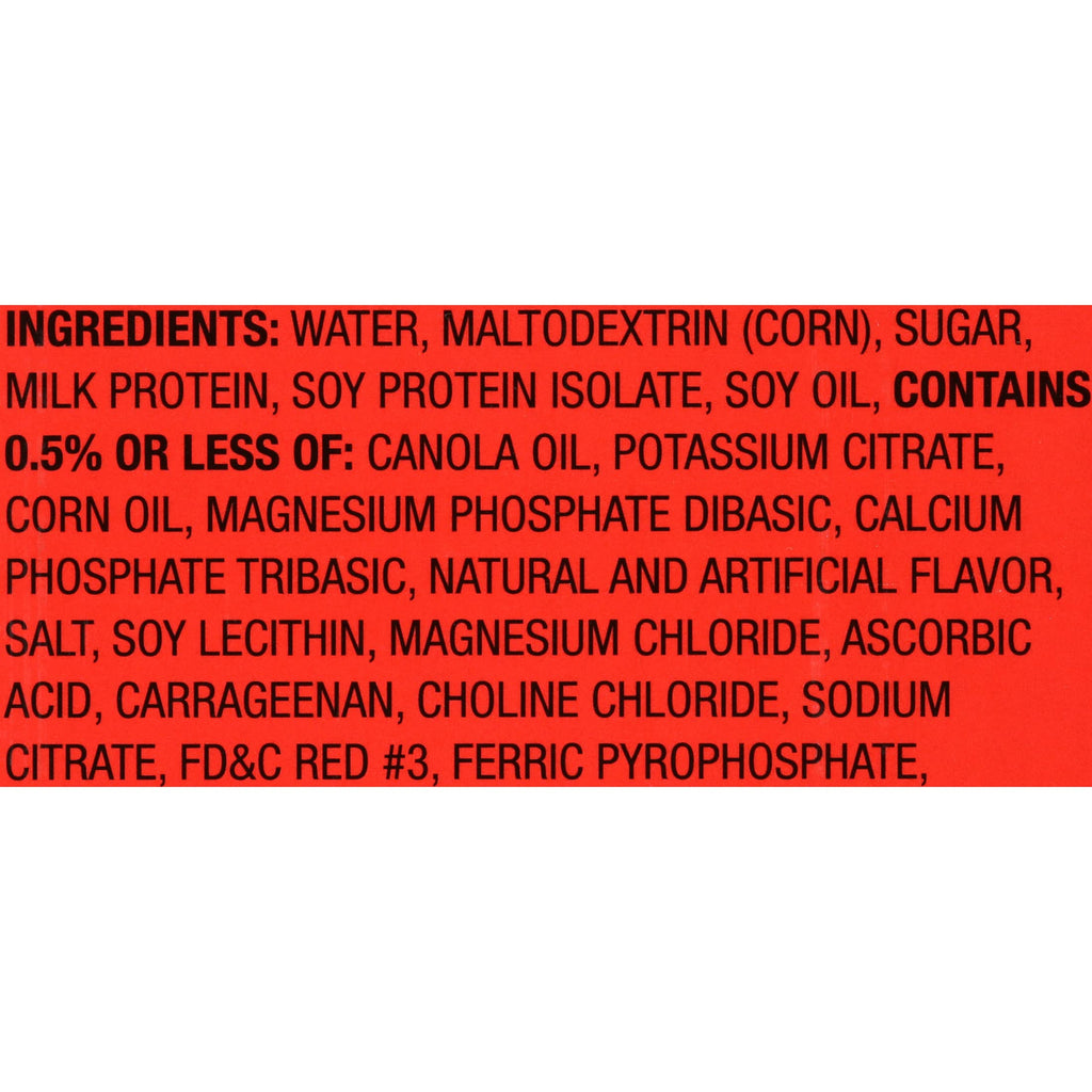 Strawberry Nutritional Shake 8 fl oz 24 Count W168035