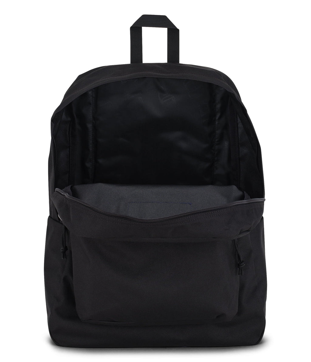 Lightweight Black Backpack with 1 Main Compartment J329
