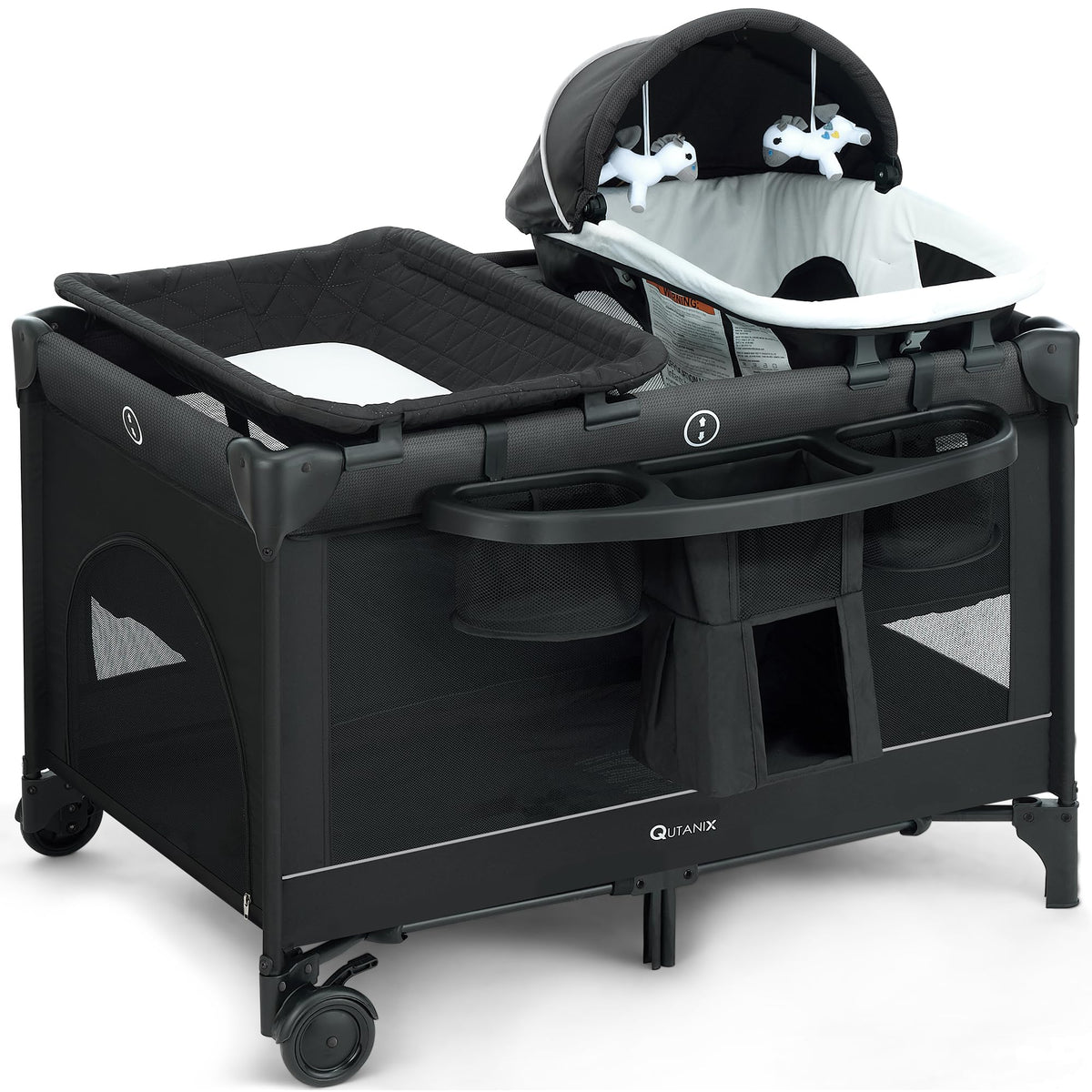 5-in-1 Pack and Play with Bassinet and Changing Table C433318