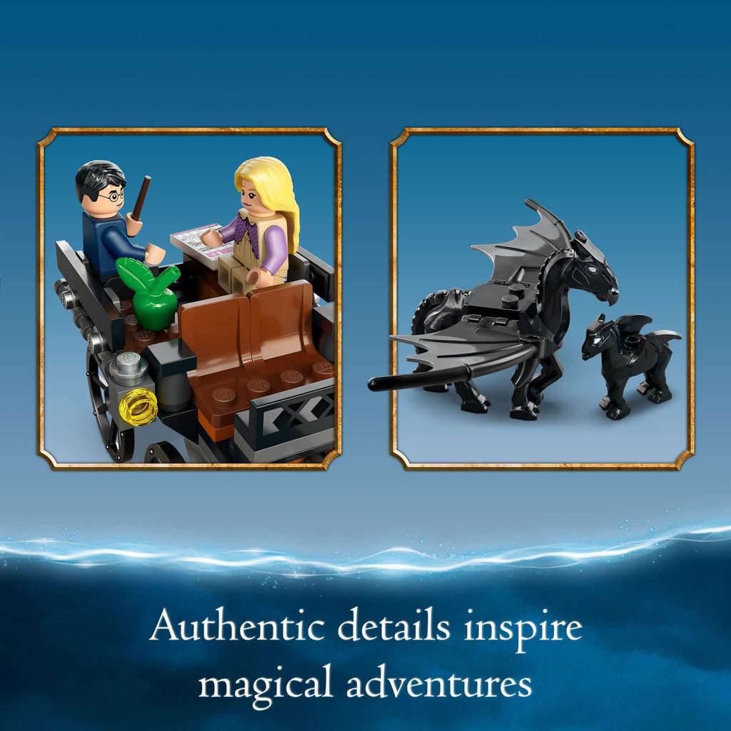 Building Toy Set with 2 Winged Horse Figures and Minifigure Y2525