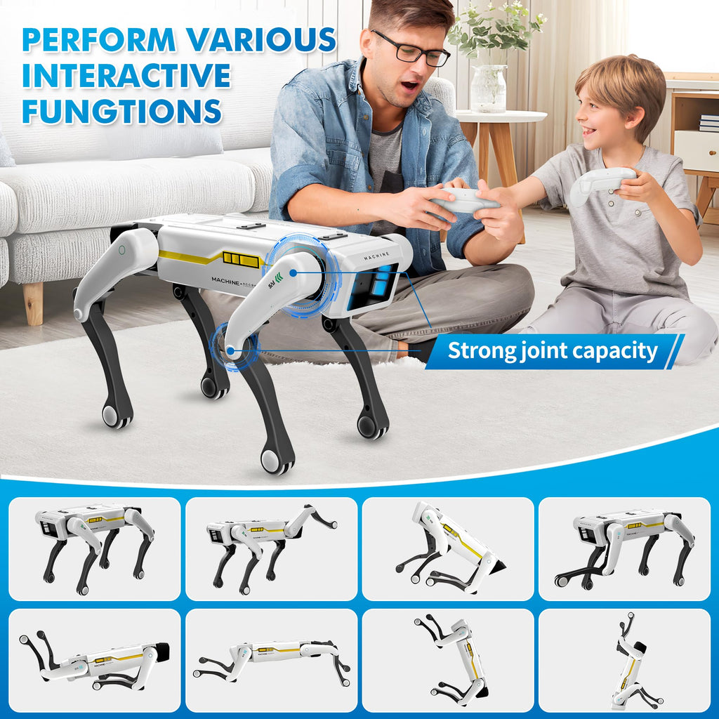 Interactive STEM Robot Dog with Voice Control N9124