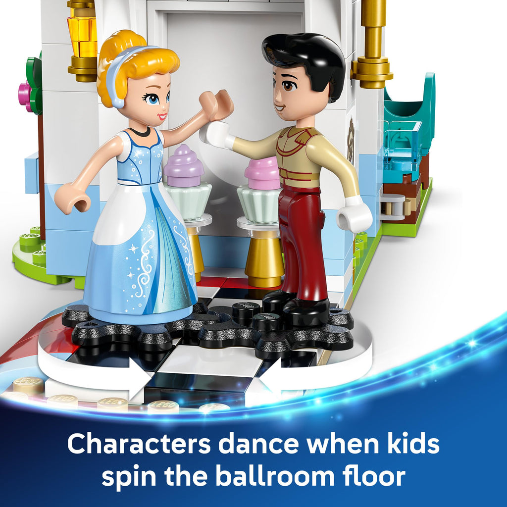 Disney Princess Castle Building Toy with 2 Minidolls M582455
