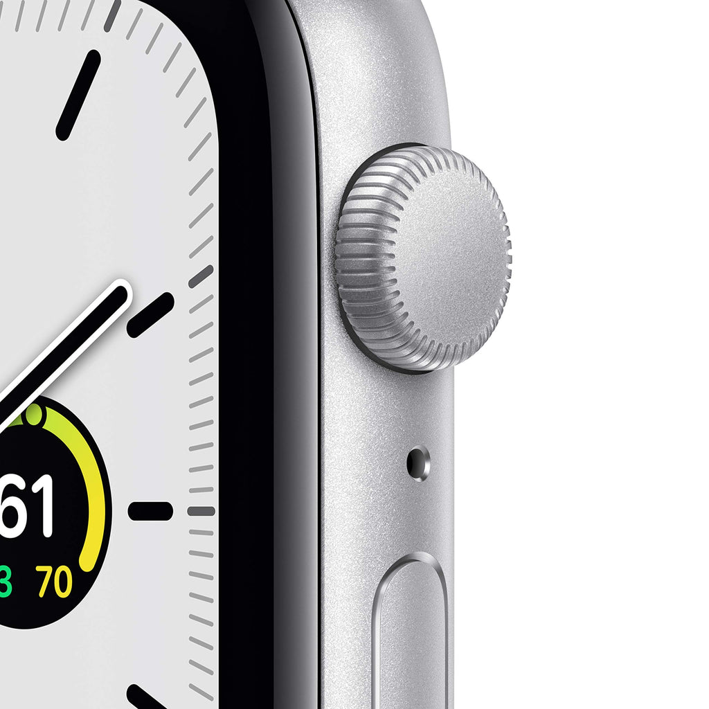 Silver Aluminum Case with White Sport Band Smartwatch Y5622