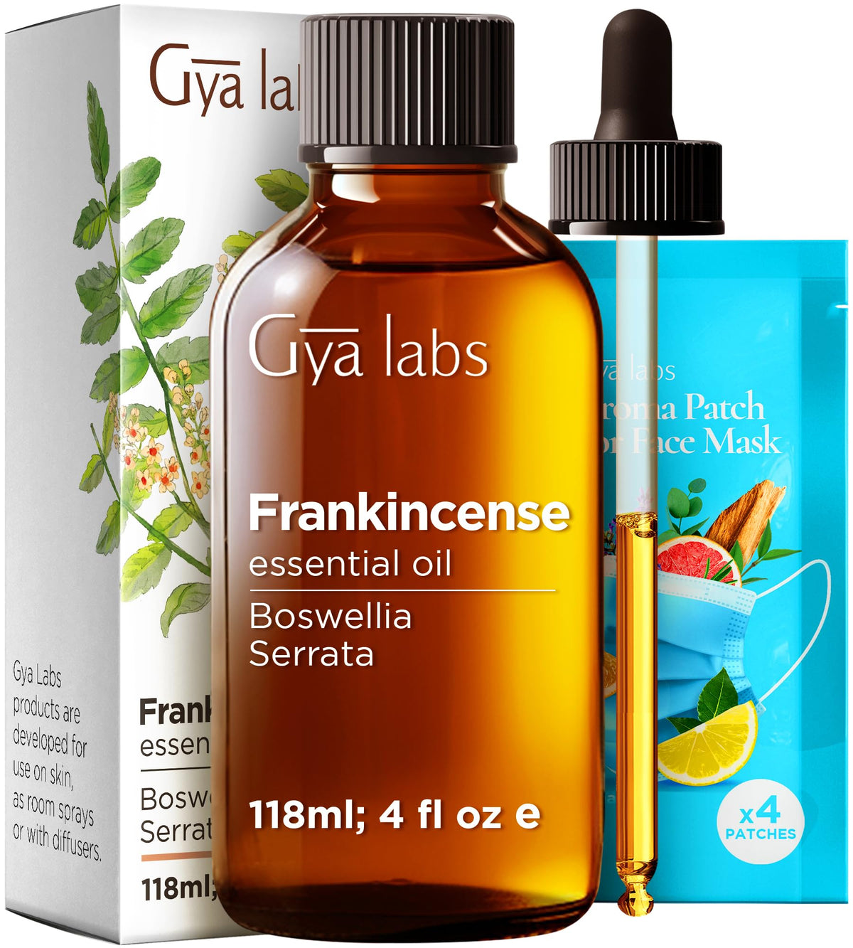 Frankincense & Lavender Essential Oil Set 2x4 Fl Oz F75273