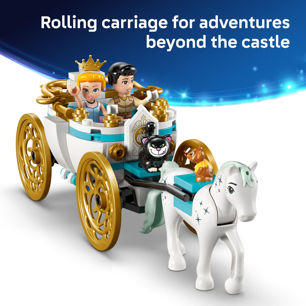 Disney Princess Castle Building Toy with 2 Minidolls M582455