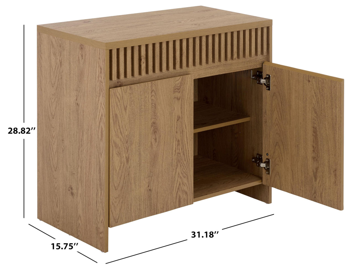 Oak 2-Door Media Stand M11603