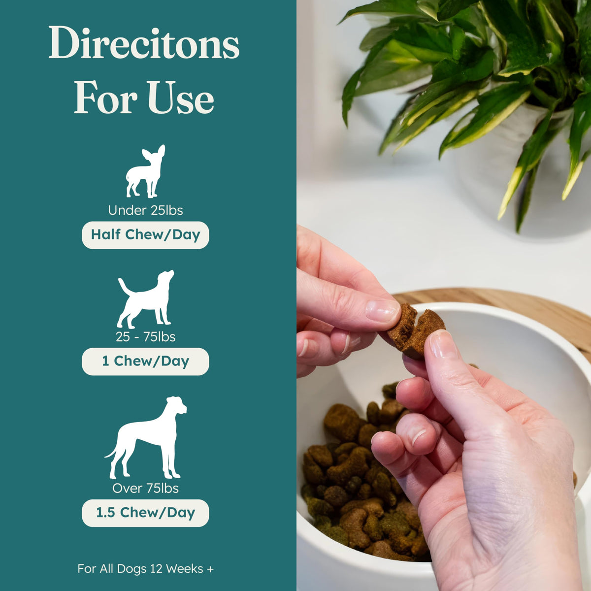 30 Soft Chews Pork Flavor Kidney Supplement for Dogs M836
