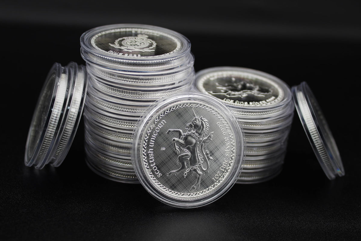 1 oz Silver Scottish Unicorn Z2302