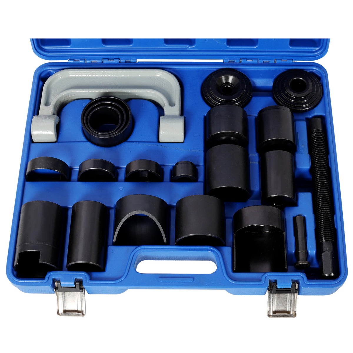 21 Pcs Heavy Duty Ball Joint Press Kit with Plastic Case I36828