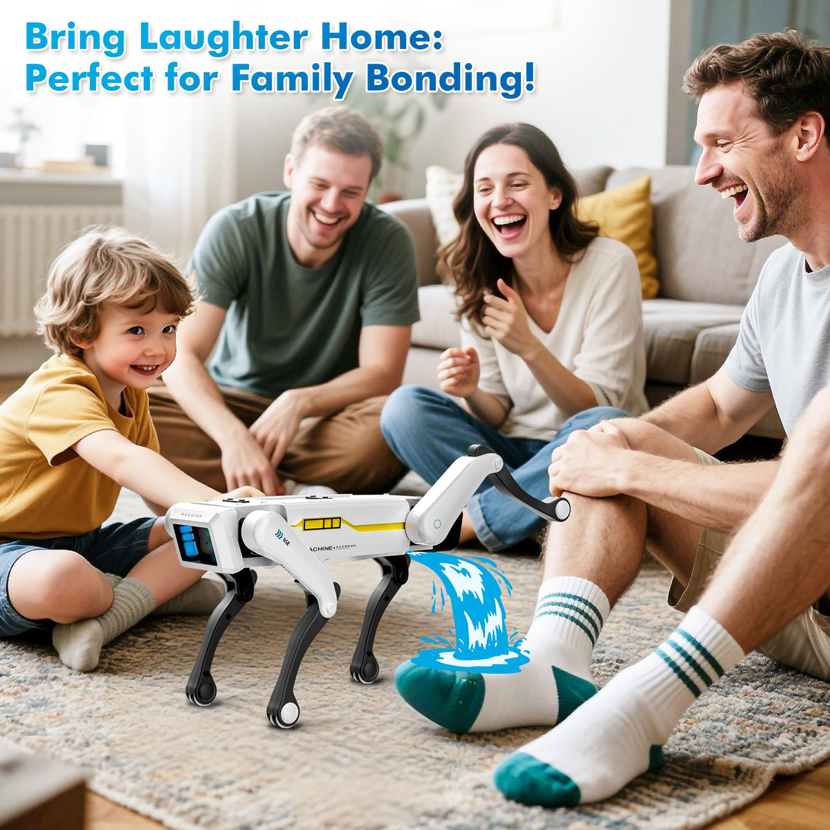 Interactive STEM Robot Dog with Voice Control N9124