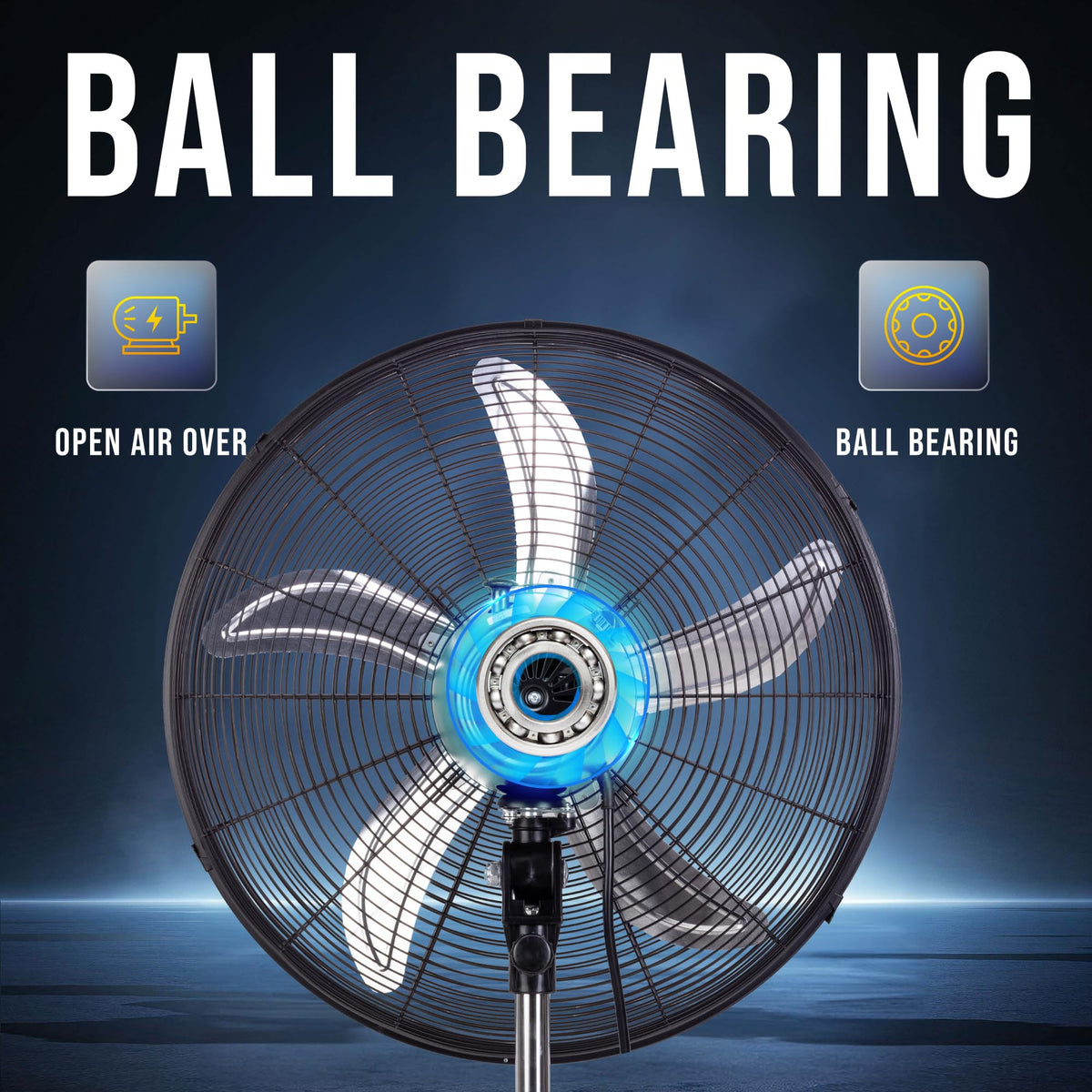 20” Oscillating Pedestal Fan, 3-Speed L740