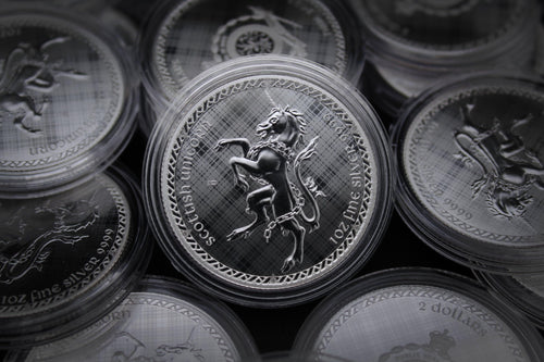 1 oz Silver Scottish Unicorn Z2302